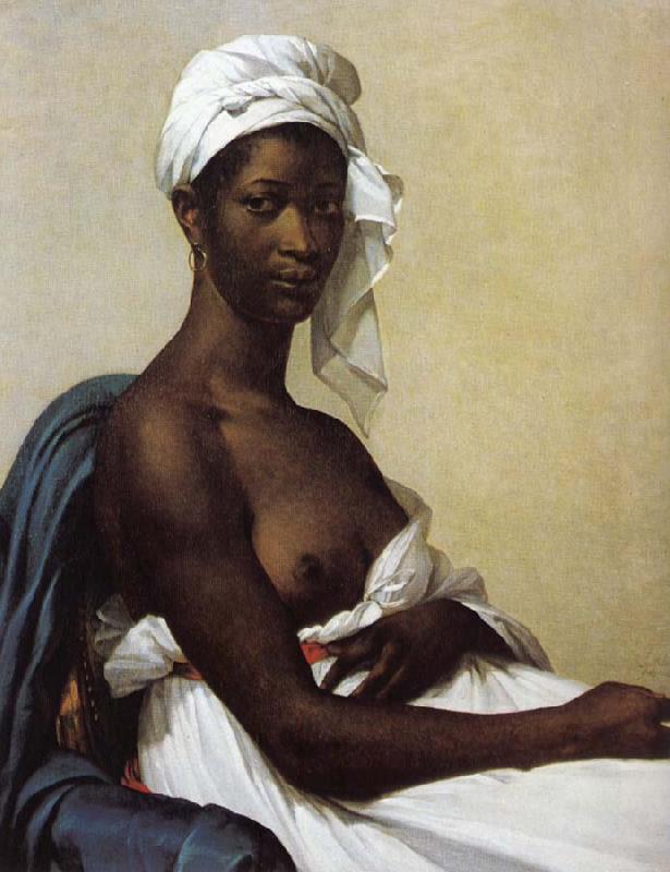 Marie-Guillemine Benoist Portrait of a Black woman Sweden oil painting art
